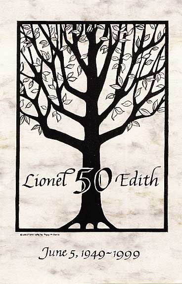 Tree of Life Anniversary Invitation