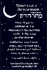 bar mitzvah invitation - moon & stars